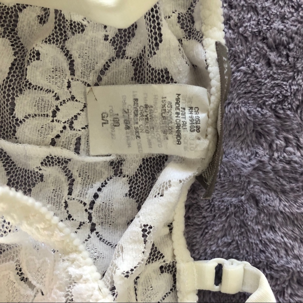 Papillon Blanc Lace Teddy - Picture 6 of 9
